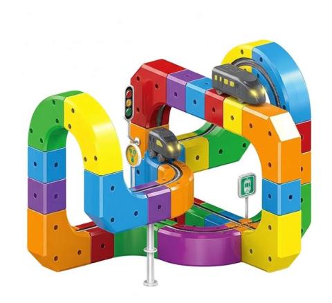 Magnetic Track Car Toy