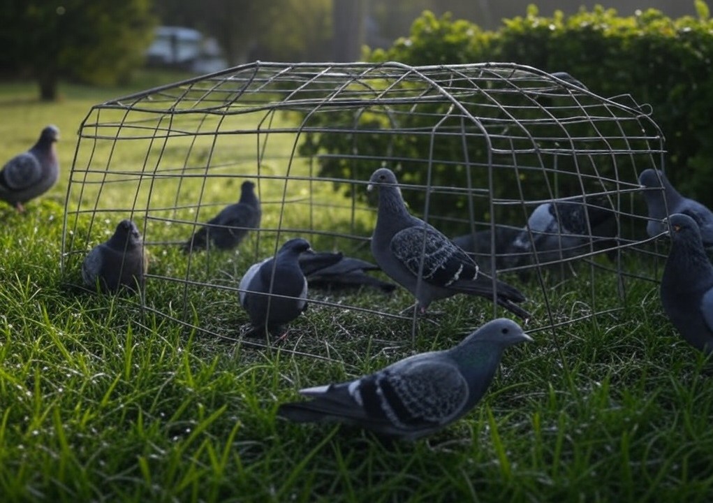 Pigeon Trap Door