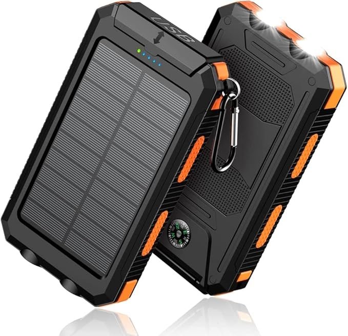 Feeke Solar-Charger-Power-Bank