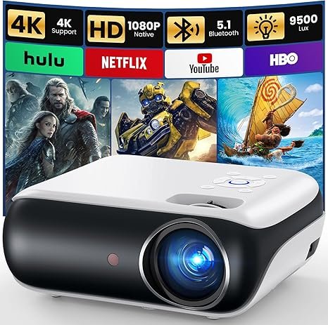 جهاز عرض نيتيف 1080P من هابرن