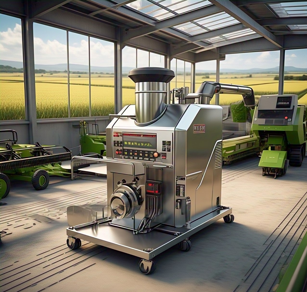 Rice Milling Machine