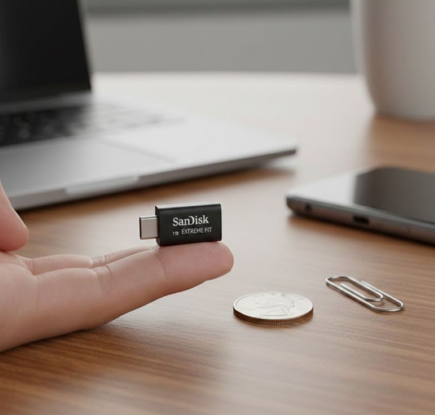 Smallest 1 Terabyte USB-C Flash Drive