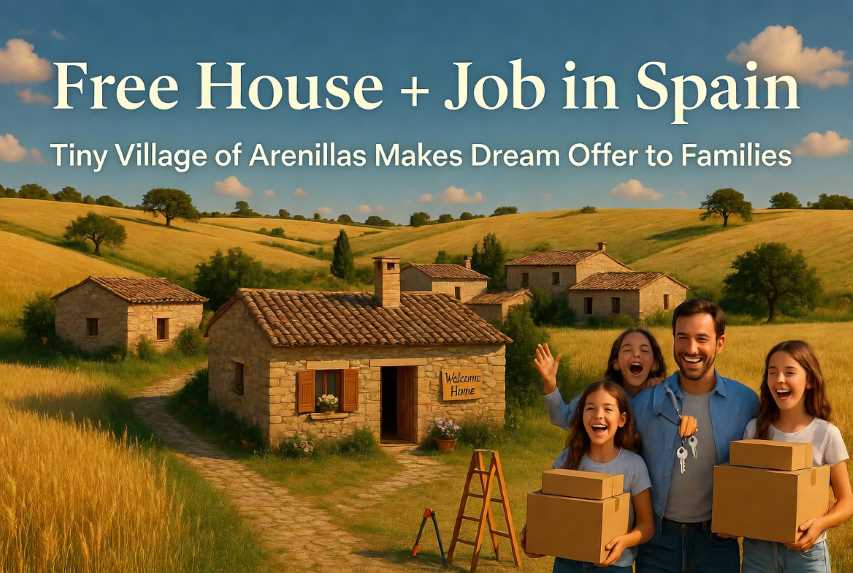 Free House + Job in Spain