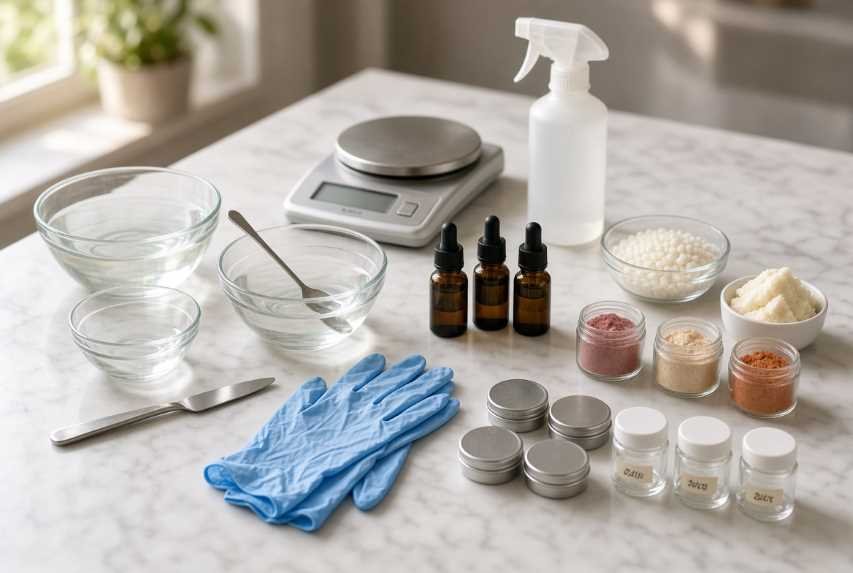 Make Makeup at Home the Safer Way: Hygiene, Ingredients, and Shelf Life