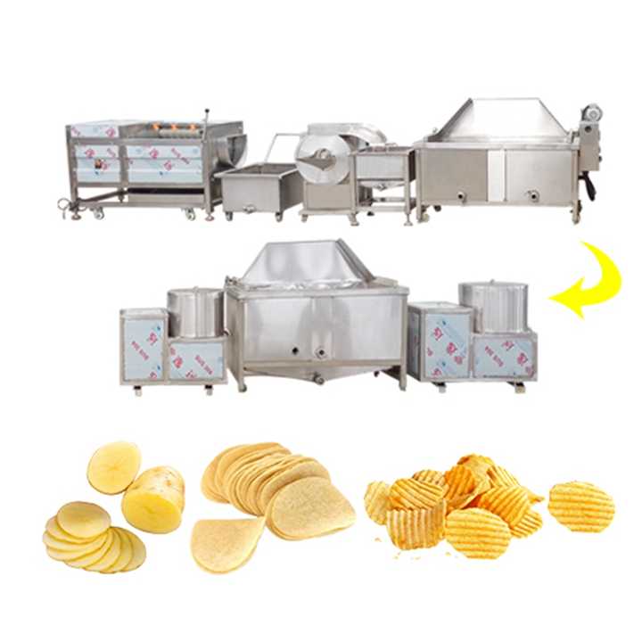 Line Potato Chips Making Machine
