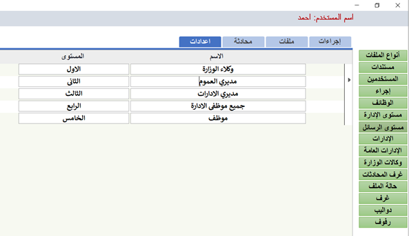 مستوى الرسائل