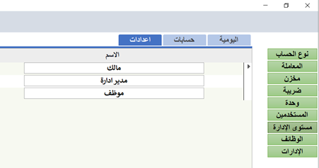 مستوى الادارة