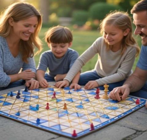 Chain Triangle Chess Game