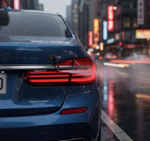 كاميرا الرؤية الخلفية في سيارات بي إم دبليو