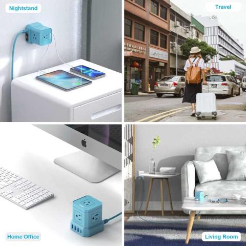 شريط طاقة مع USB-C