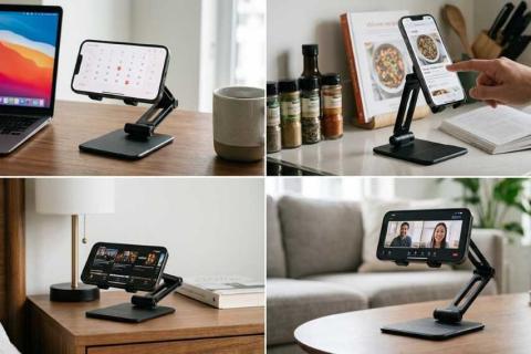 الحامل القابل للتعديل للهواتف المحمولة