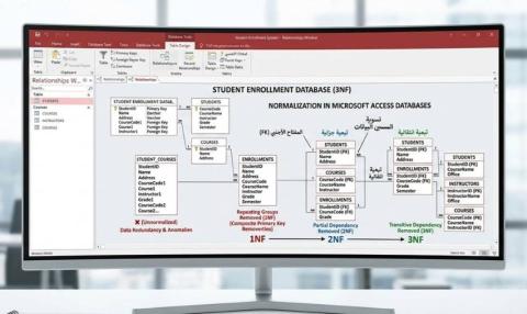 Normalization in Microsoft Access Databases