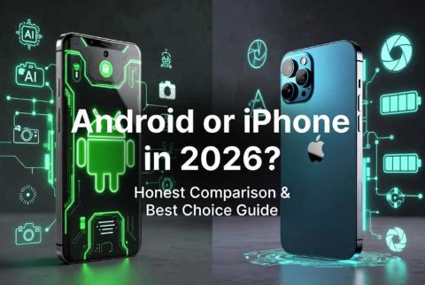Android or iPhone in 2026? Honest Comparison & Best Choice Guide