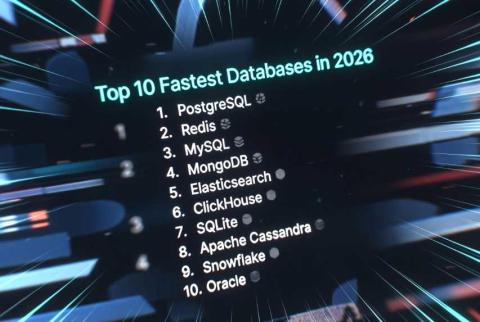 أفضل 10 قواعد بيانات الأسرع والأكثر استخدامًا على نطاق واسع في 2026