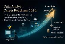 خارطة طريق مهنية لمحلل البيانات 2026