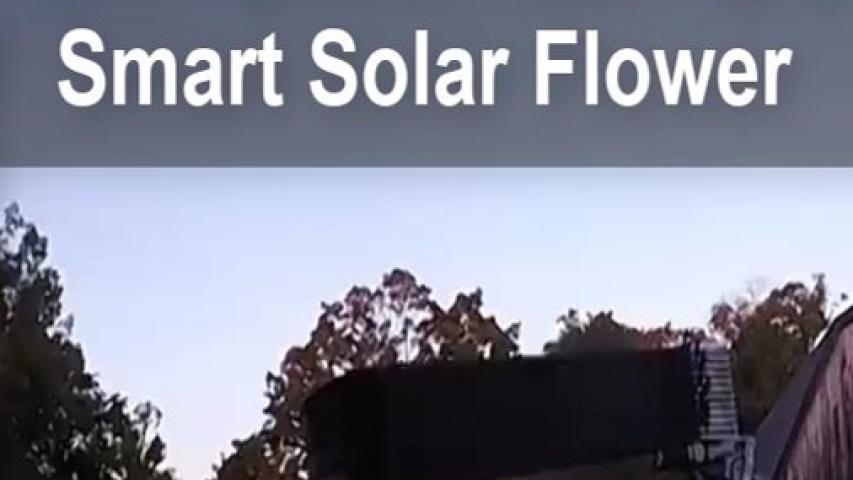 Smart Solar Flower