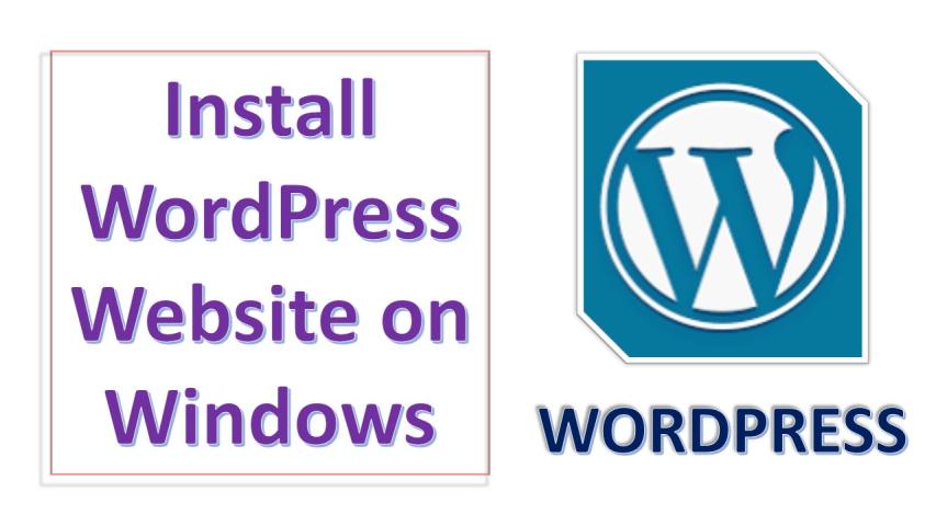 Install WordPress Website on Windows