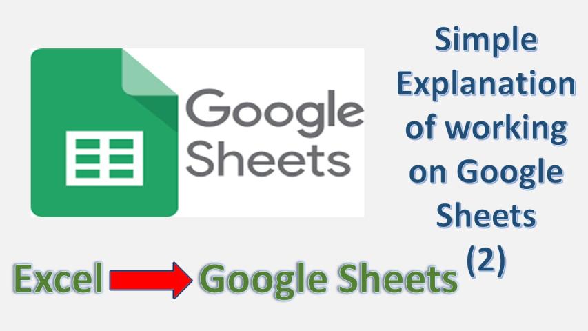 Google Sheets Part 2