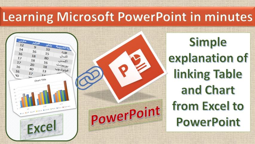 link Table and Chart from Excel to PowerPoint