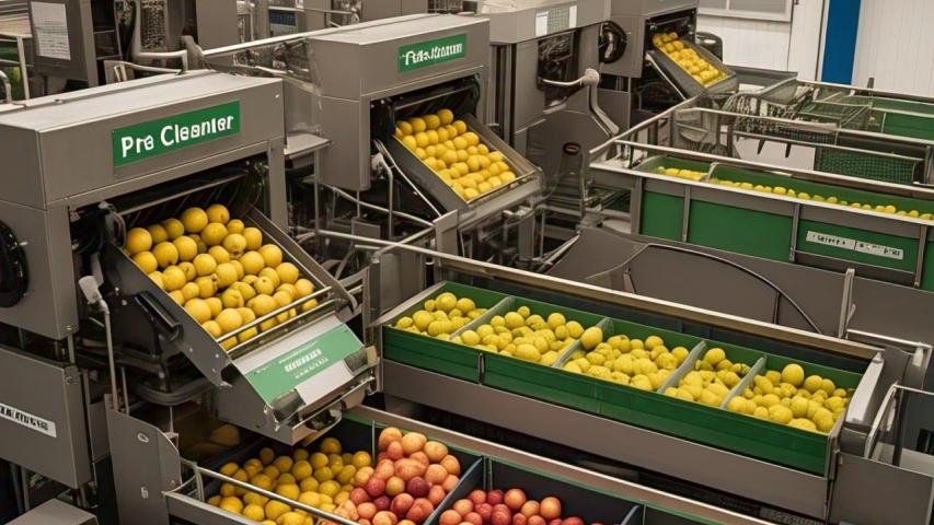 Fruit Size Grading & Sorting Machine