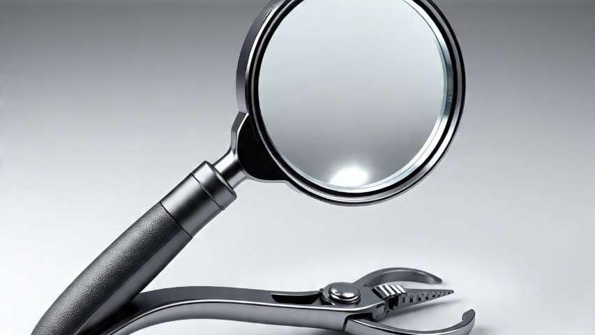 Nail Clipper with Magnifier