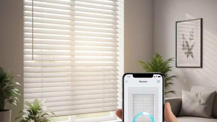 الستائر الذكية اللاسلكية