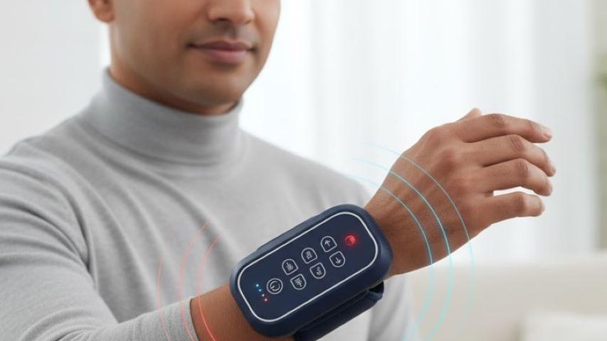 المسّاج اللاسلكي مع الحرارة والاهتزاز