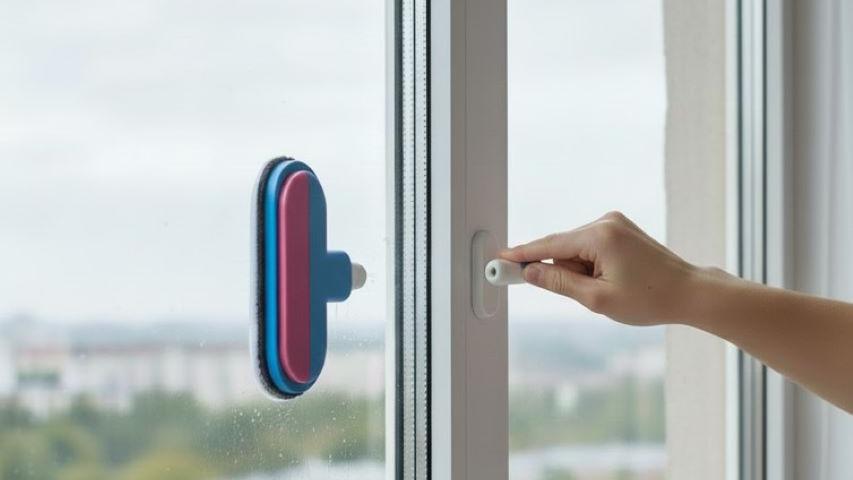 Double-Sided Magnetic Window Cleaner