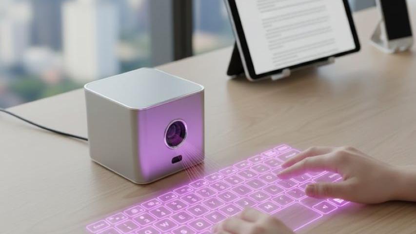 Virtual Laser Projection Keyboard