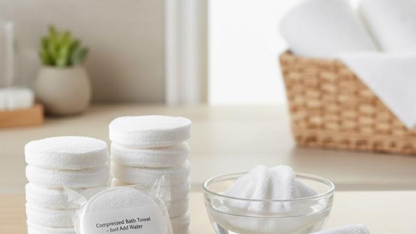 Compressed Bath Towel
