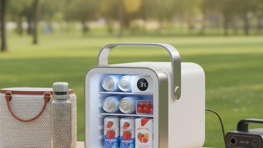 الثلاجة المحمولة الصغيرة