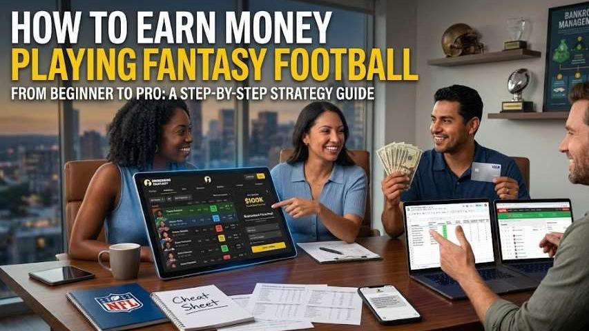 كيفية ربح المال من لعب كرة القدم الخيالية