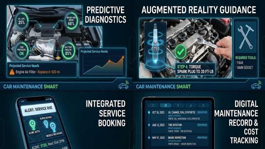 مشروع الصيانة الذكية للسيارات