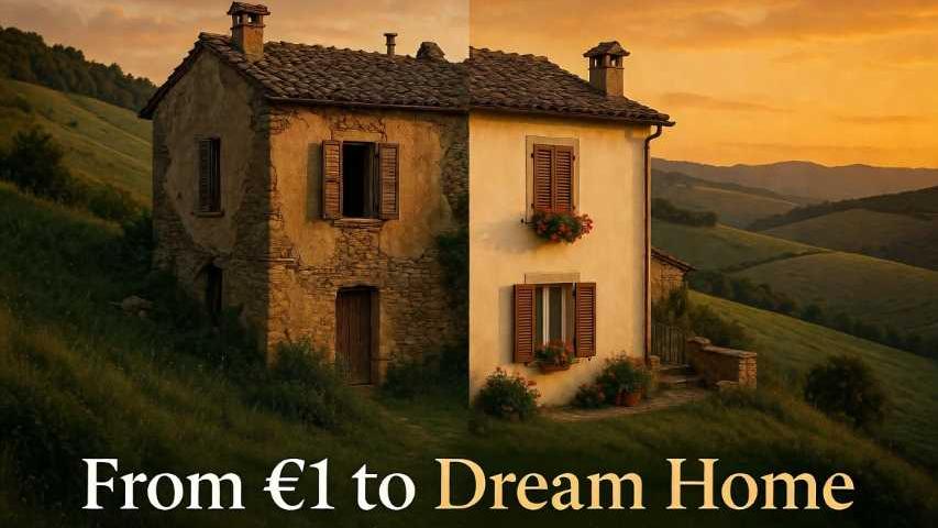 From €1 to Dream Home: Renovating Historic Houses in Italy Villages