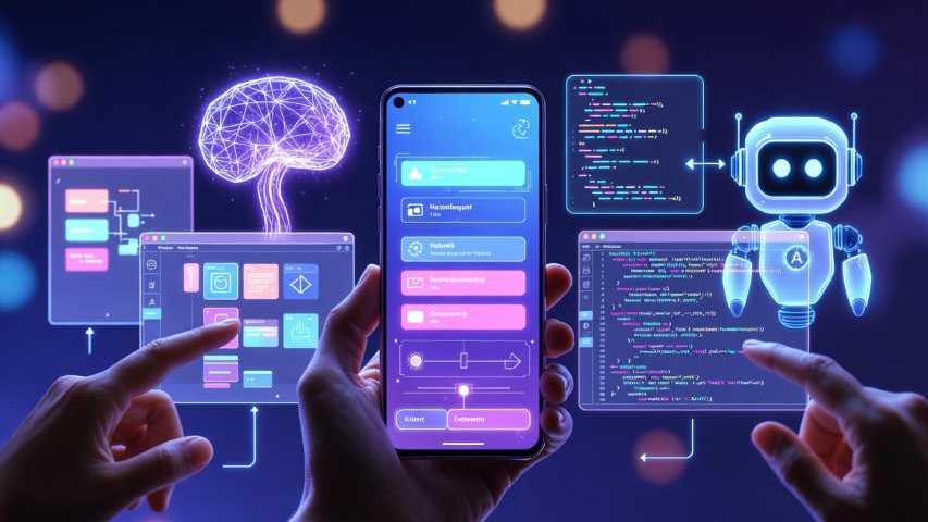 بناء تطبيقات جوال باستخدام الذكاء الاصطناعي: دليل شامل للبرمجة بدون كتابة أكواد، والبرمجة منخفضة الأكواد، والبرمجة الكاملة للجميع