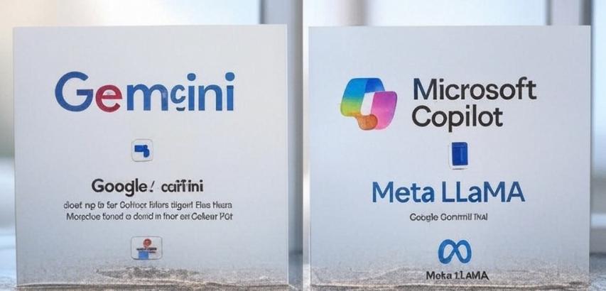 Google Gemini, Microsoft Copilot, and Meta LLaMA