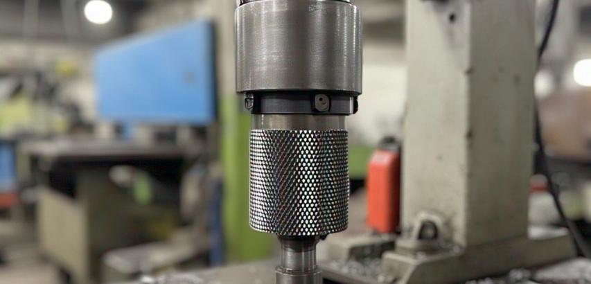 Metal Knurling Machine