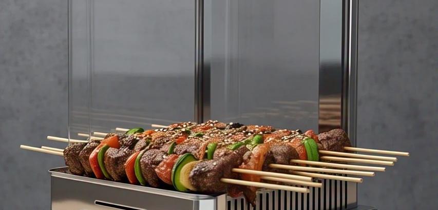Meat Skewers Kebab Machine