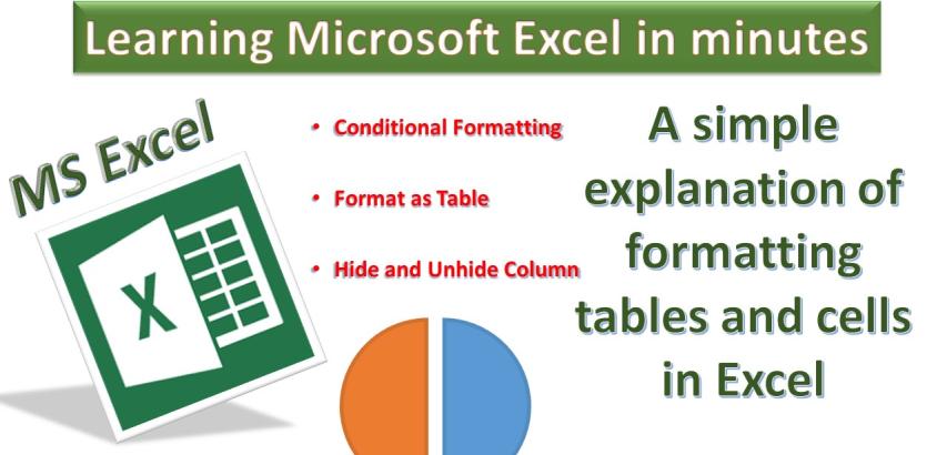 Table and Cells in MS Excel