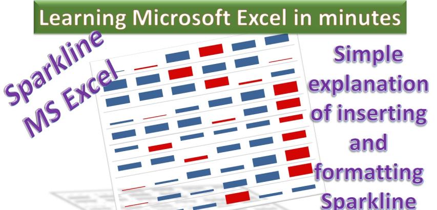 Sparklines in MS Excel