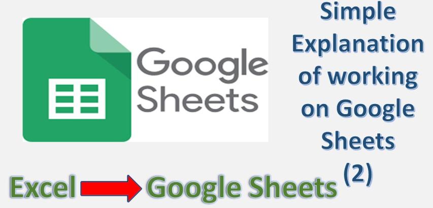 Google Sheets Part 2