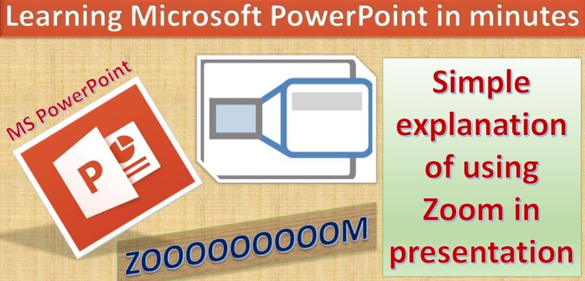 use Zoom in MS PowerPoint