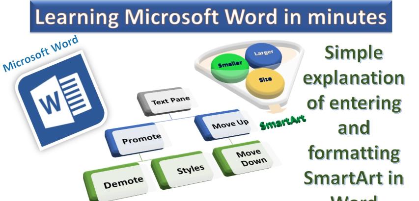 SmartArt in MS Word
