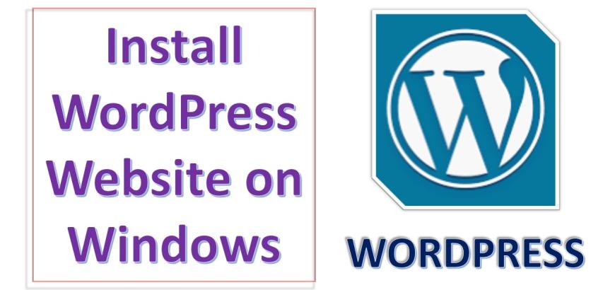 Install WordPress Website on Windows
