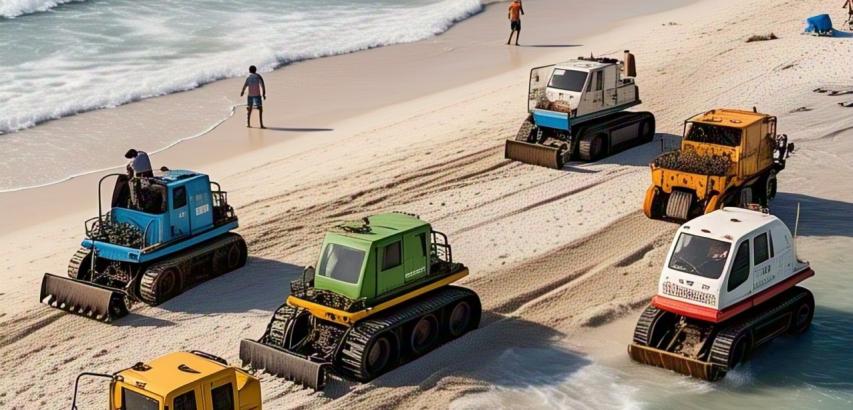 Beach Cleaning Machine