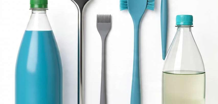 أدوات تنظيف الزجاجات