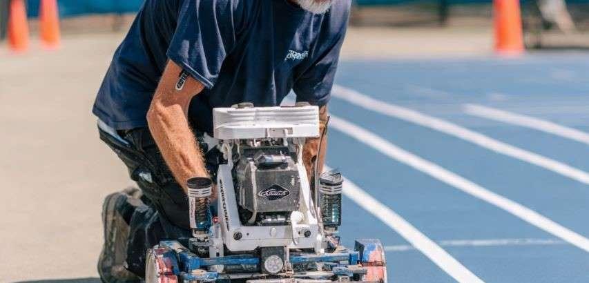 Court Line Striping Machine